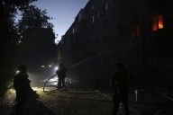 Russian mass drone and missile attack on southern Ukraine kills 1 and wounds dozens