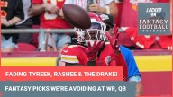 DON'T DRAFT Tyreek Hill, Drake London & Rashee: Rice? Fantasy WRs, QBs to AVOID MOST in 2025