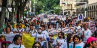 Marchan para exigir la aparición de personas desaparecidas