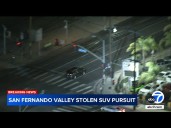 Wild LA chase: Suspect drives at high speeds, almost hits other cars