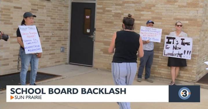 Parents protest Sun Prairie school board meeting over handling of former dean charged with child sex crimes