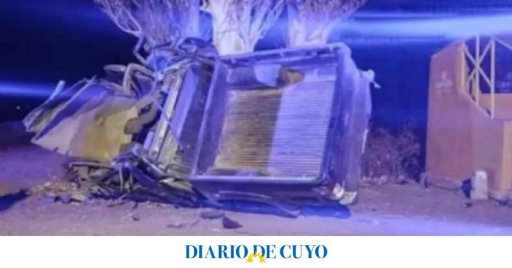 Dos hombres murieron al estrellar la camioneta en la que viajaban contra un árbol