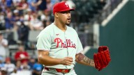 Phillies’ Jhoan Duran carted off field with apparent leg injury