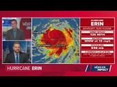 Tracking Hurricane Erin in the Atlantic