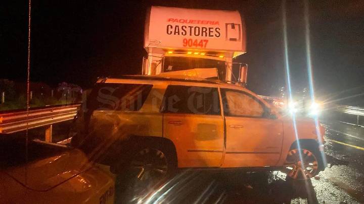 Fatal accidente en la carretera Amozoc–Perote, a la altura de Zitlaltepec, Tlaxcala