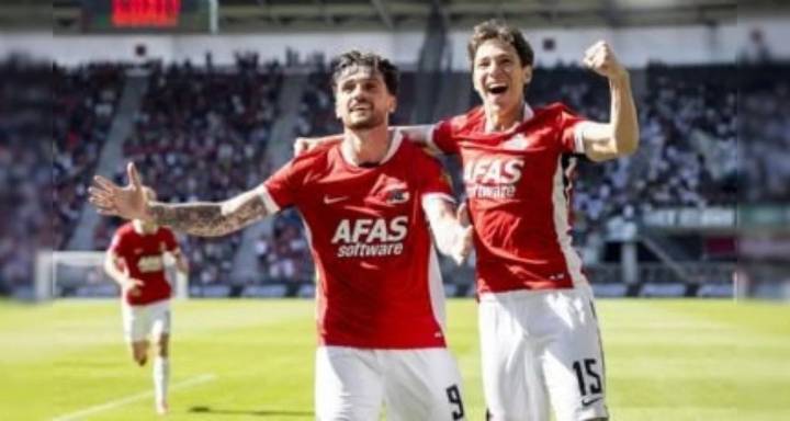Mateo Chávez debuta a lo grande con el AZ Alkmaar en Holanda
