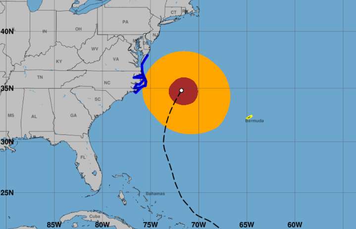 Hurricane Erin Live Updates: Erin Spreads Tropical Storm Conditions Along East Coast