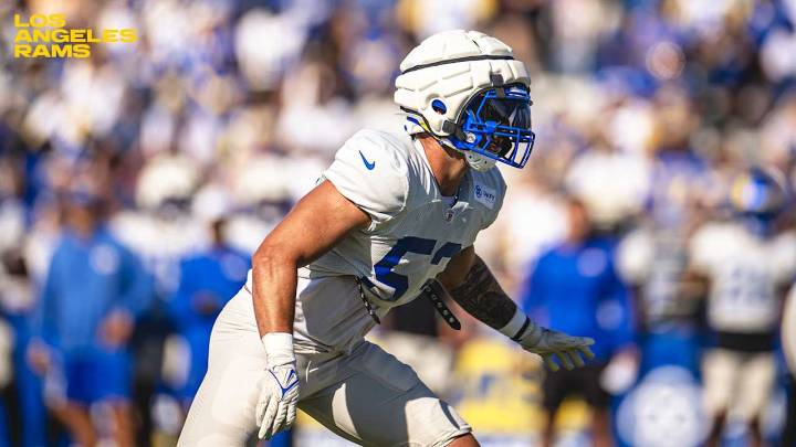 Nate 'Peanut Punch' Landman makes waves at training camp with violent precision, command of the field