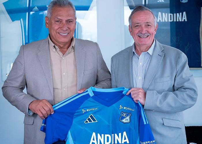 Hernán Torres, presentado como nuevo DT de Millonarios