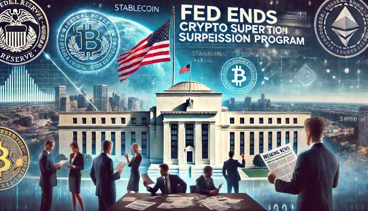 BREAKING: Fed Announces Conclusion Of Crypto Supervision Program For Banks