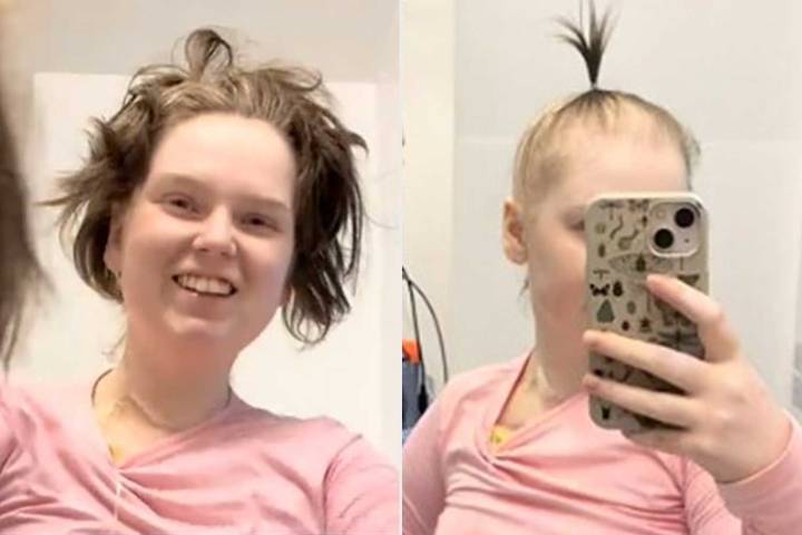 Woman’s Viral TikTok Captures Third Time Losing Hair to Cancer (Exclusive)