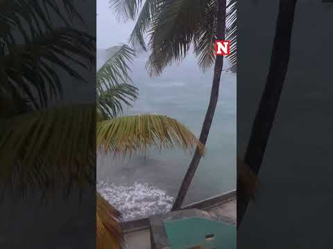 Hurricane Erin Storms Through The Caribbean Islands