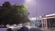 Registra Culiacán fuerte lluvia durante la noche de este domingo