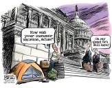 Cartoonist’s take: ‘Epstein simply won’t go away’