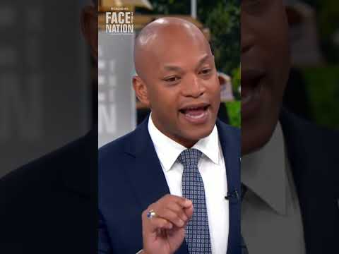Maryland Gov. Wes Moore on Trump’s criticism of his criminal justice policy #shorts