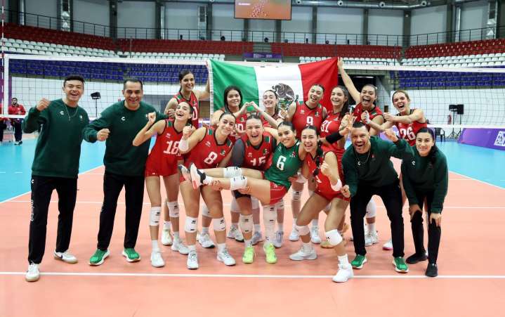 Avanza selección mexicana de voleibol a cuartos de final