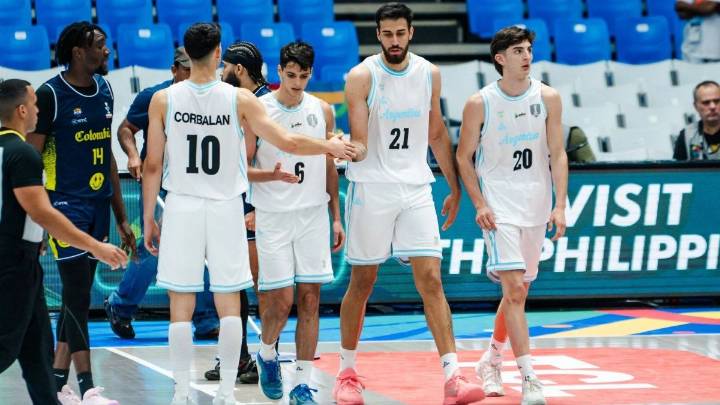 En un final agónico, Argentina venció a Colombia y avanzó a los cuartos de la AmeriCup