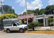 San Felipe Orizatlán: accidente de camioneta volcada sin lesionados