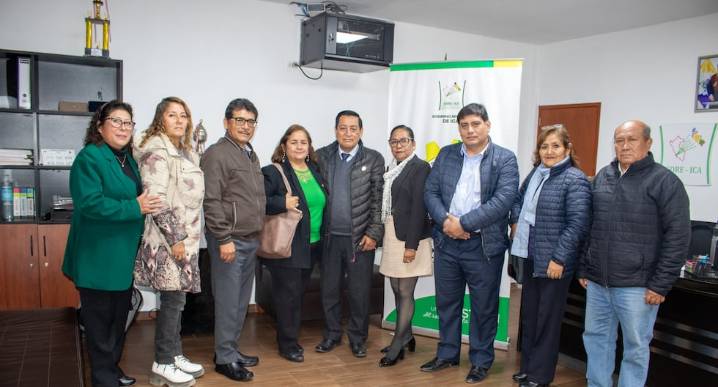 Autoridades regionales de Educación fortalecen el diálogo con el magisterio en Ica