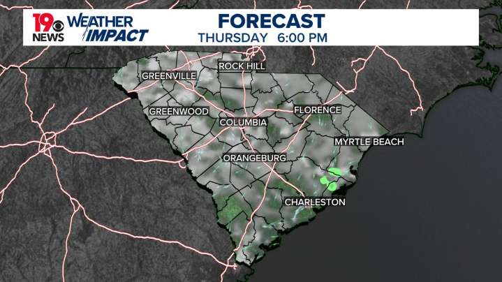 More clouds today with temperatures still below normal