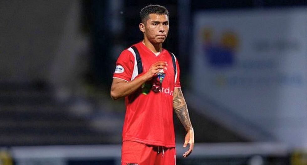 ¡Sumó sus primeros minutos! Jefferson Cáceres debutó con el Dunfermline Athletic de Escocia