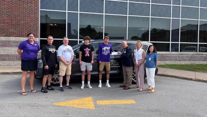 Eastern U.P. students donate $15K to help cancer patients get treatment