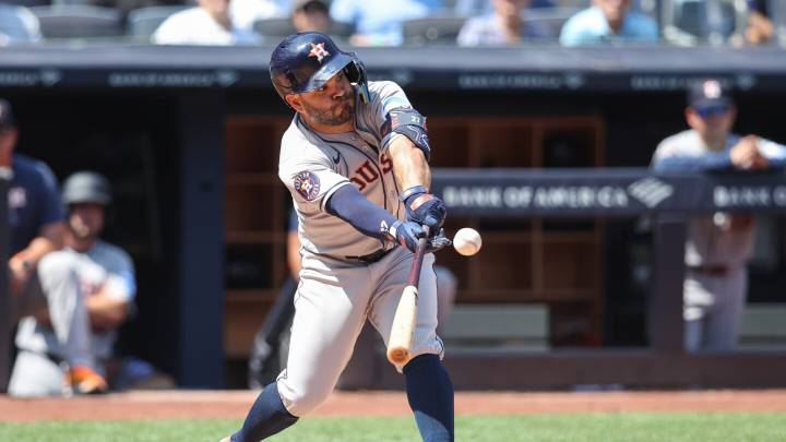 Alexander allows 1 hit in 6 innings, Altuve hits 250th career homer as Astros beat Yankees 7