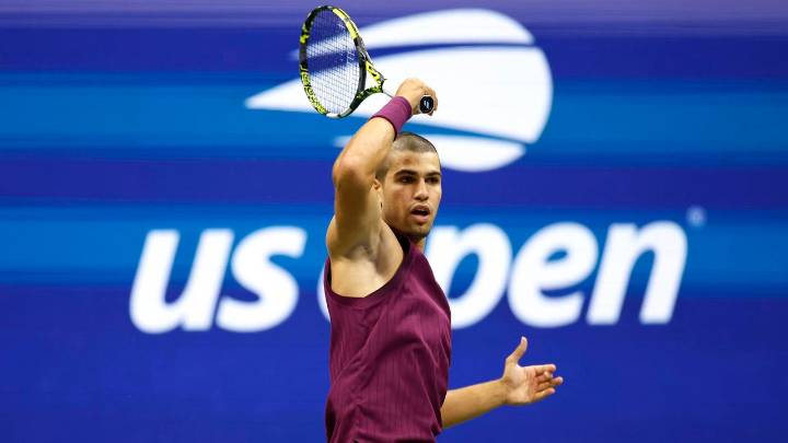 Carlos Alcaraz - Arthur Rinderknech: Día, horario y dónde ver el partido de octavos del US Open