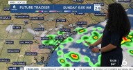 Mostly sunny with scattered showers throughout the morning, afternoon