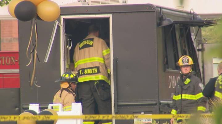 Coffee truck explodes at Joel Coliseum, several injured