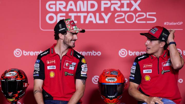 Un expiloto no esperaba un Bagnaia tan flojo ante la llegada de Márquez: "Habría sido más duro..."