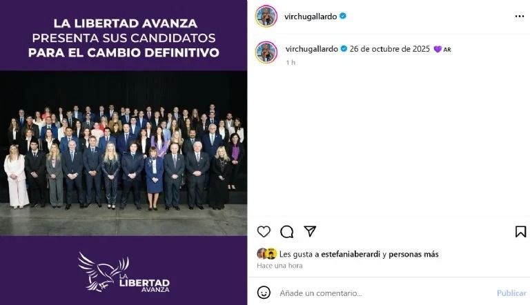 Virginia Gallardo oficializó su candidatura política en medio de fuertes cuestionamientos