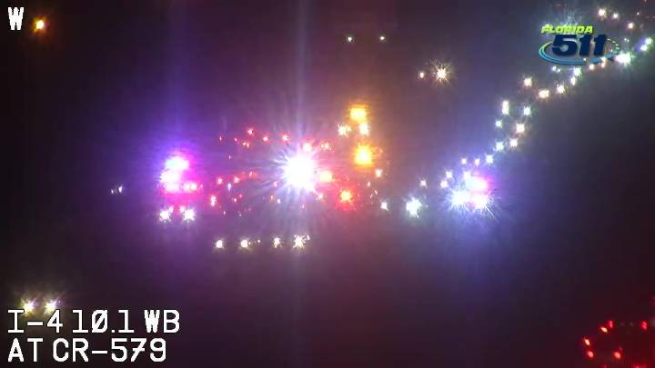 Man hospitalized after rollover crash on I