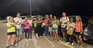 La segunda edición de la Marcha nocturna en Aldeatejada reúne a 200 personas