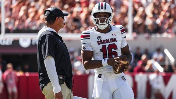 What LaNorris Sellers said fake poop has to do with South Carolina QB mistakes