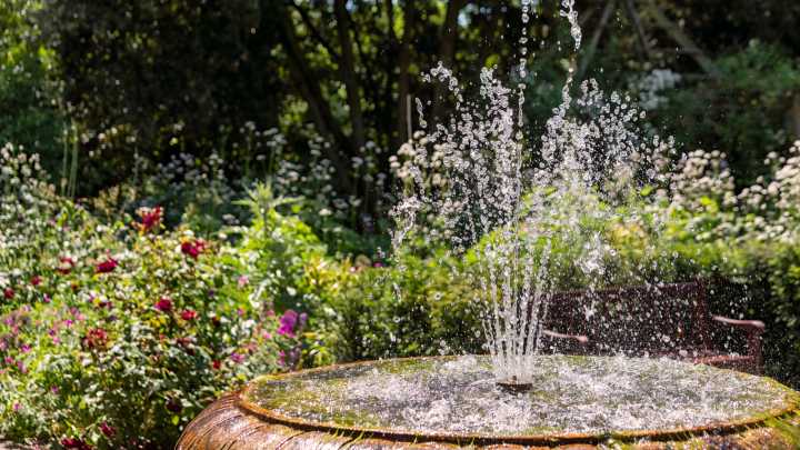 How To Turn A Ceramic Bowl Into An Affordable Garden Water Feature