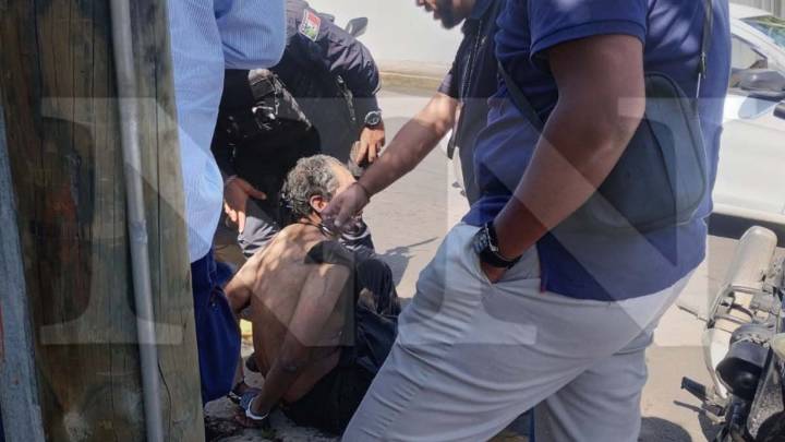 VIDEO: Atrapa Policía Estatal peligrosa rata dañera en registro subterráneo