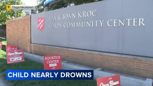 Child in critical condition after nearly drowning in Tioga