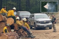 Firefighters arrested by Border Patrol while tackling wildfire
