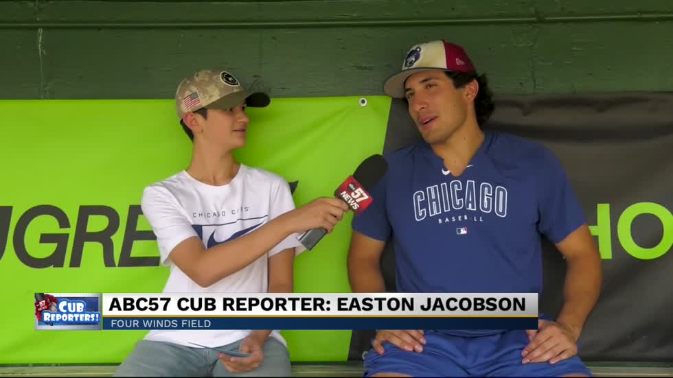 This week's ABC57 Cub Reporter is Easton Jacobson