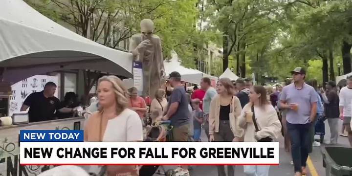 New change for 2025 Fall for Greenville