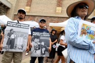 ‘Hands off our history’: Activists in Little Tokyo speak to affirm WWII history