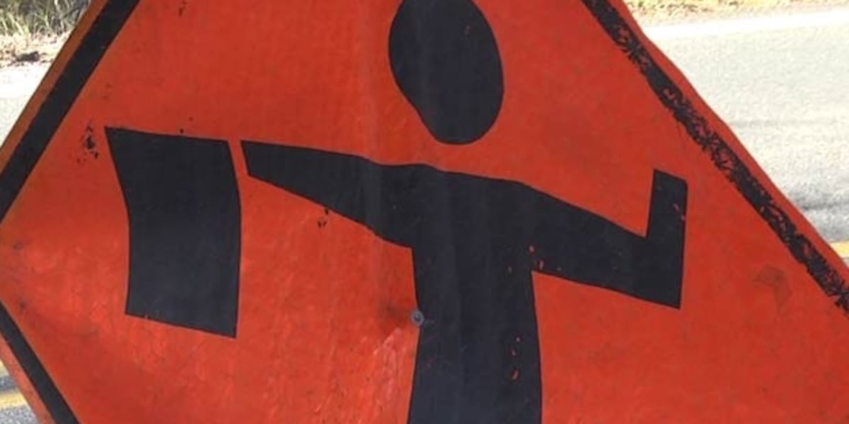 Emergency road work closes lane on I