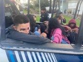 SIETE PERSONAS GOLPEAN A POLICÍA VIAL EN LEÓN