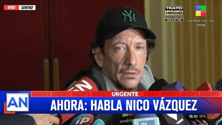 Habló Nico Vázquez tras la infidelidad de Gimena Accardi: "Hubiera querido no verla"