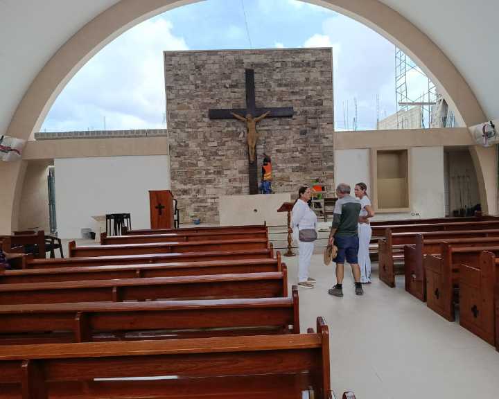 Consagrará el Arzobispo la nueva iglesia parroquial en Chicxulub Puerto