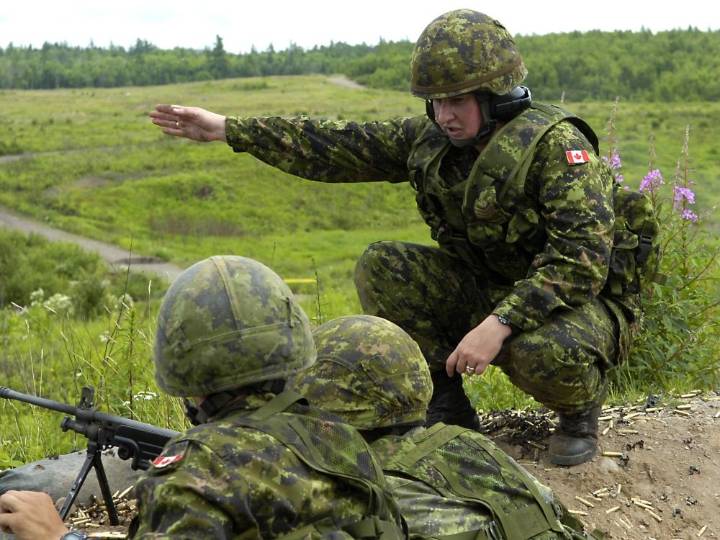 Canadians unwilling to defend themselves?
