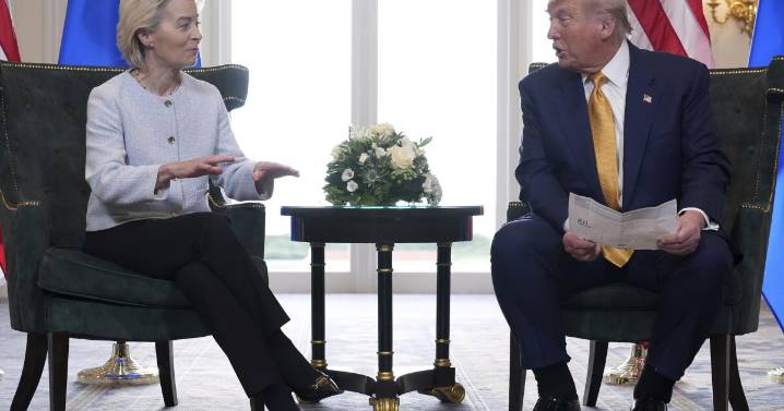 The U.S. and EU release a bare-bones account of their trade deal, but it's a work in progress