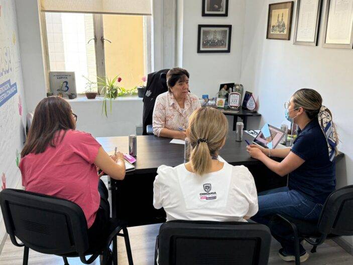 Regidoras Lupita Borruel y Joni Barajas se reúnen con el Distrito 1 de Salud para abordar la tuberculosis en Chihuahua