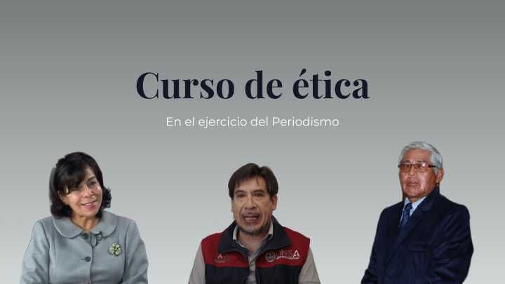 El sábado 23 de agosto Curso La Ética en el Ejercicio Periodístico por el 43 aniversario del Colegio de Periodistas de Arequipa